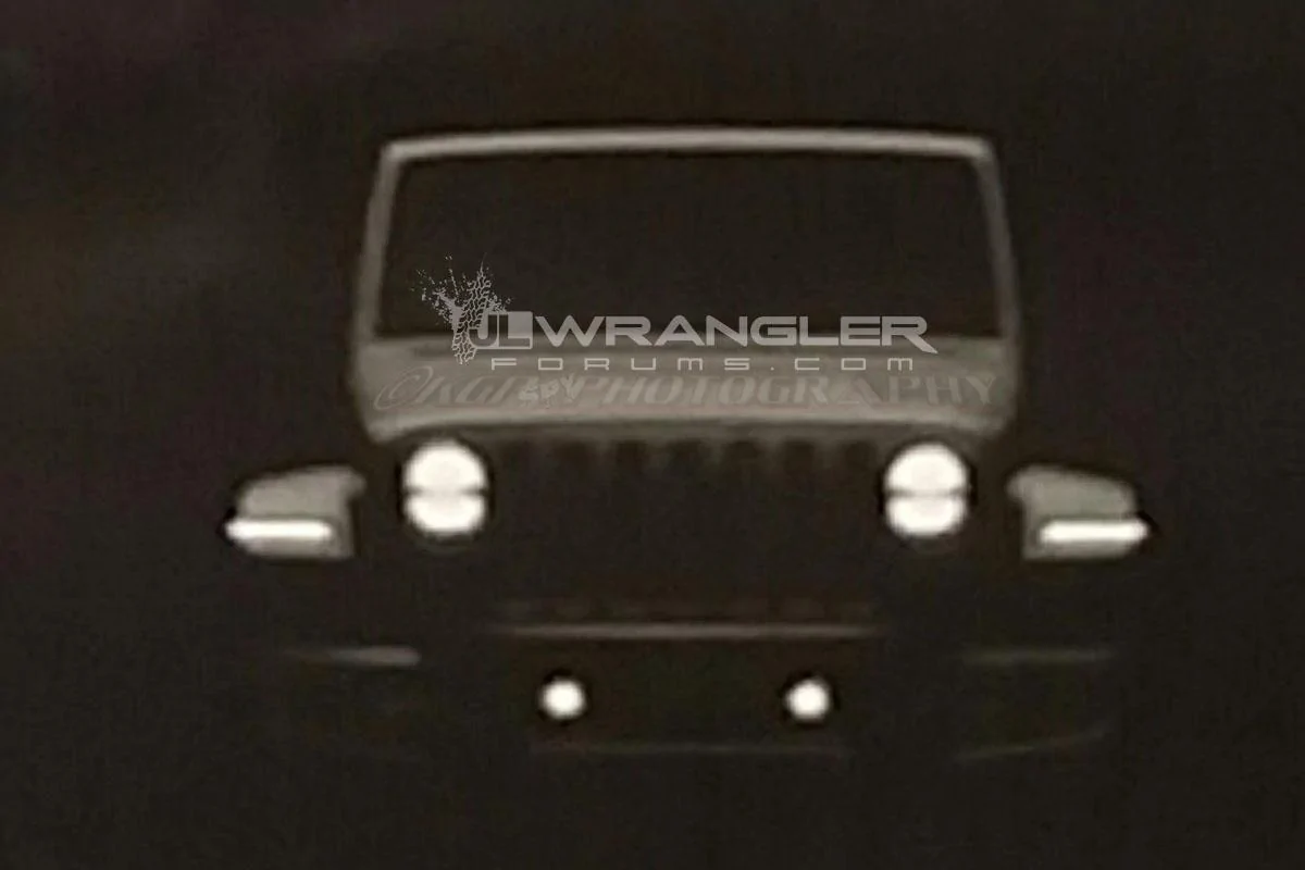 Jeep Gladiator JT Pickup Previewed in Images Revealed at Dealer Event? JeepJLwranglerFace2