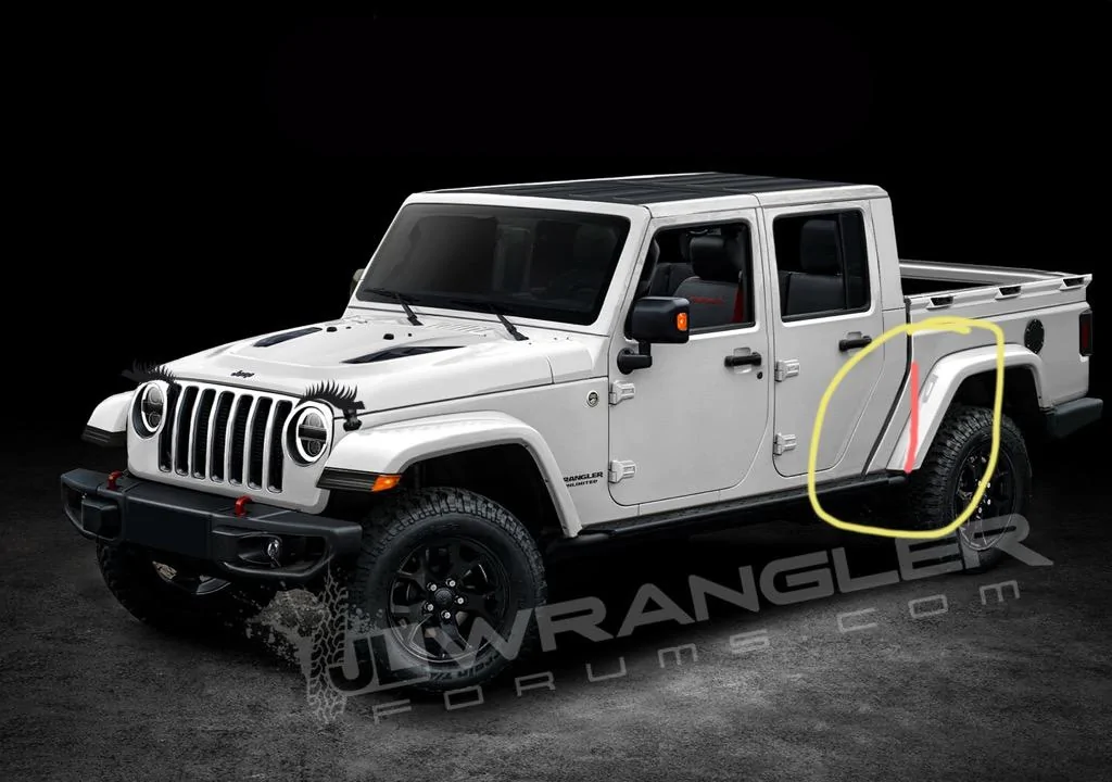 Jeep Gladiator Our Latest 2020 Jeep JT Pickup Info and Preview Renderings IMG_0519