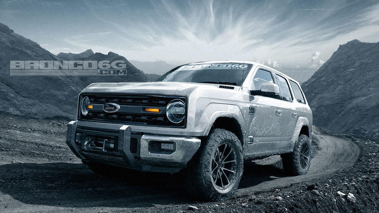 Jeep Gladiator New 2020 Ford Bronco Renderings bronco6g-fordbronco2-1