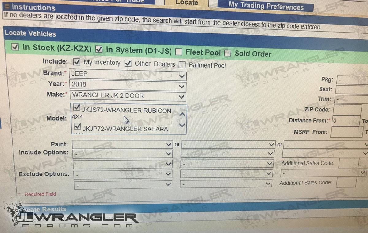 Jeep Gladiator 2018 Jeep Wrangler JL Hits Dealer System - 1st Official Look @ Engines, Options, Packages, Features! 2018-Jeep-Wrangler-JL-JLU-JT-IMG_4001