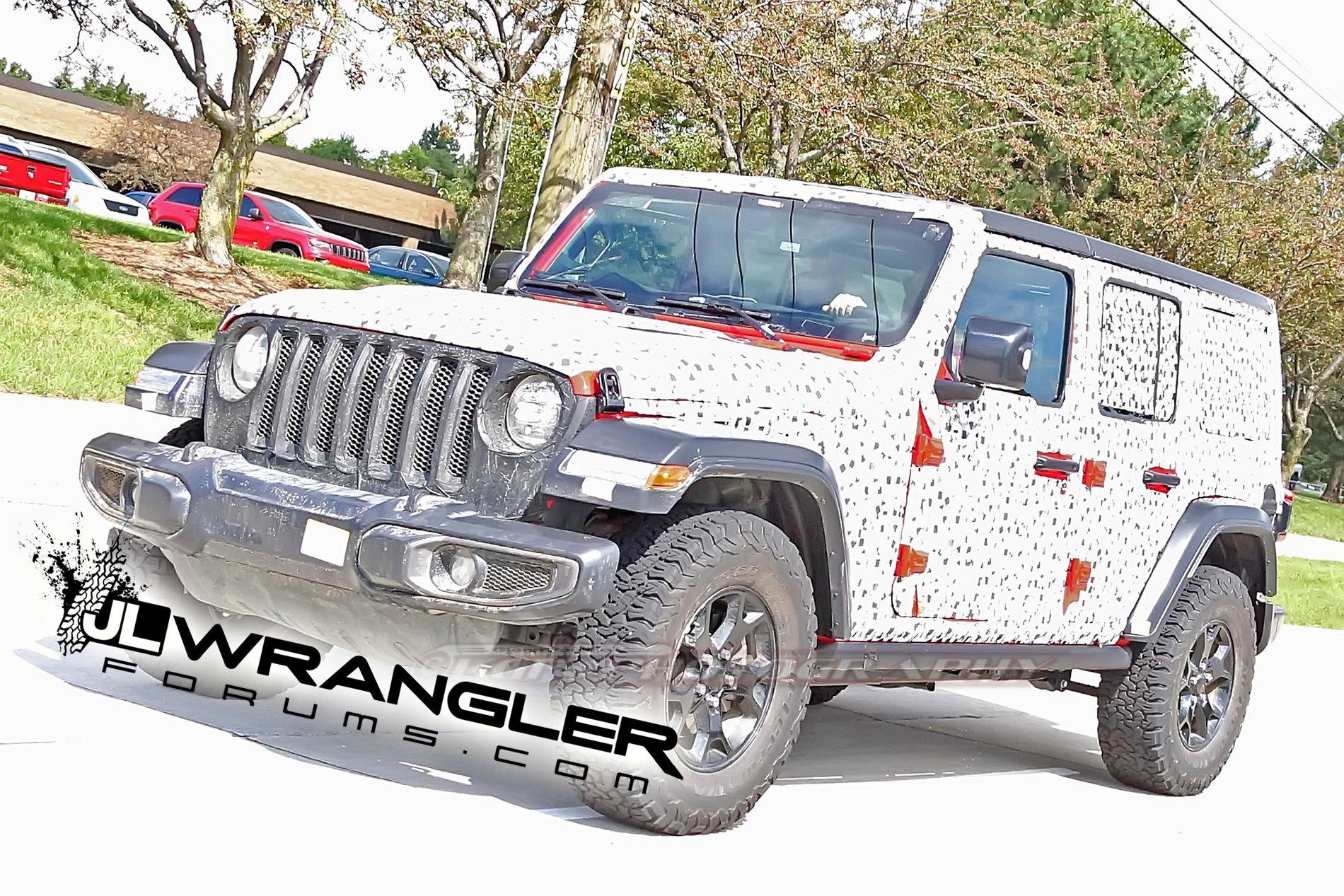 Jeep Gladiator 2018 JLU shows production design. What would you like shared with the JT? 2018-jl-wrangler-uncovered-jlwranglerforums-18-