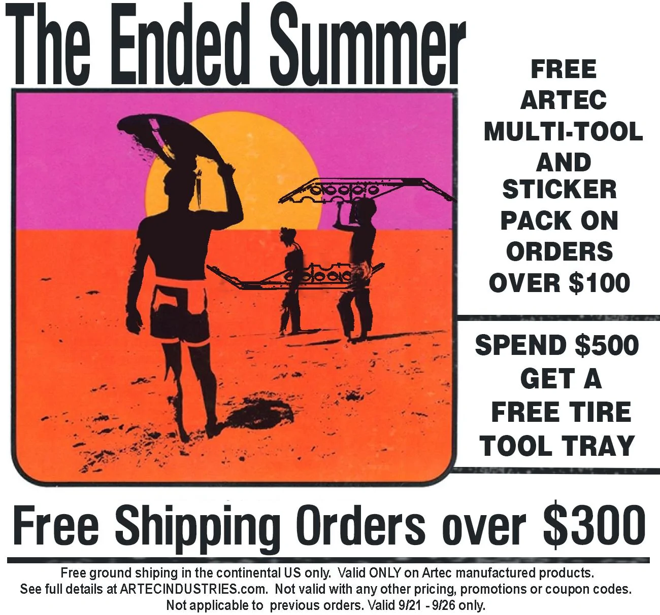 Jeep Gladiator Artec End of Summer Sale  9/21-9/26 The-Ended-Summer-Truss
