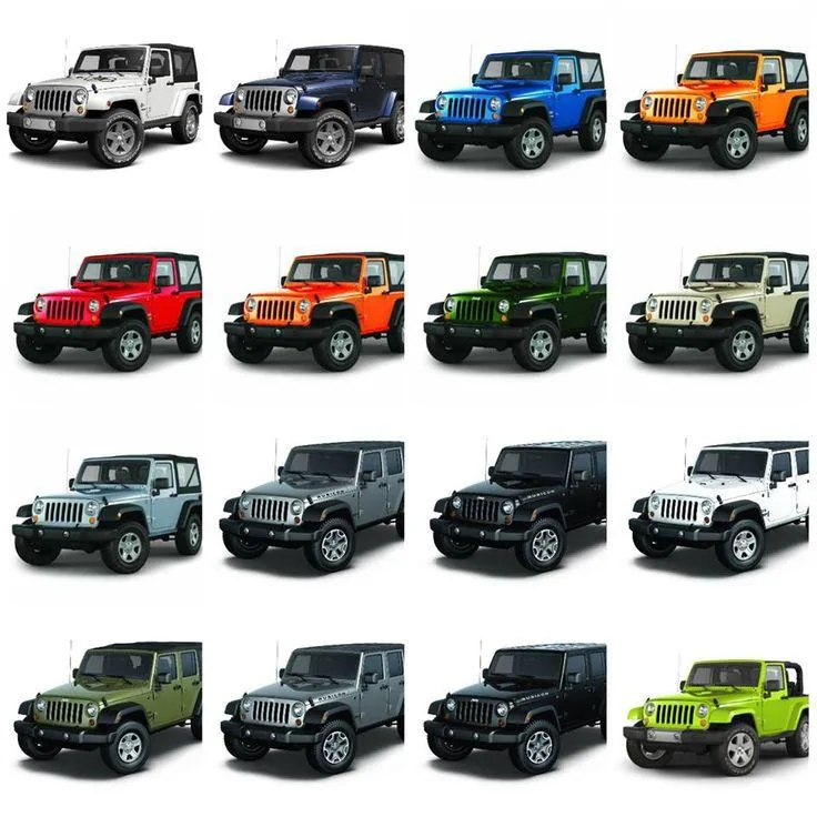 Jeep Gladiator 4 colors? 502e798aedf7cb43e433ebd3e2e8dbc1