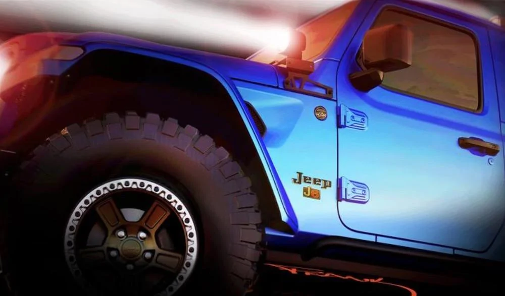 Jeep Gladiator HYDRO BLUE PEARL Gladiator JT Club 2019 Jeep Wrangler MOAB Easter Jeep Safari Concept1