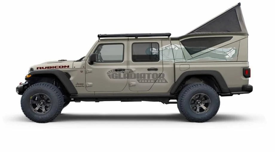 Jeep Gladiator Tops! Canopy / covers / toppers / racks possibilities for Gladiator - Show me! JeepGladiatorForum-16-Jeep-gladiatorfastback5-jpg