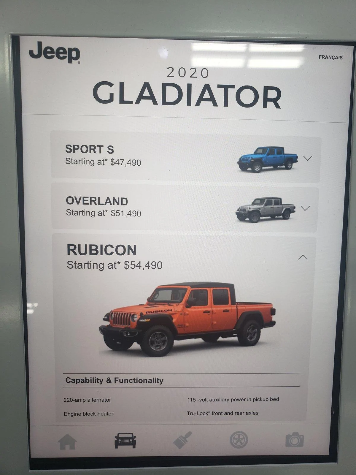 Jeep Gladiator Canadian Pricing revealed. 20190407_153203