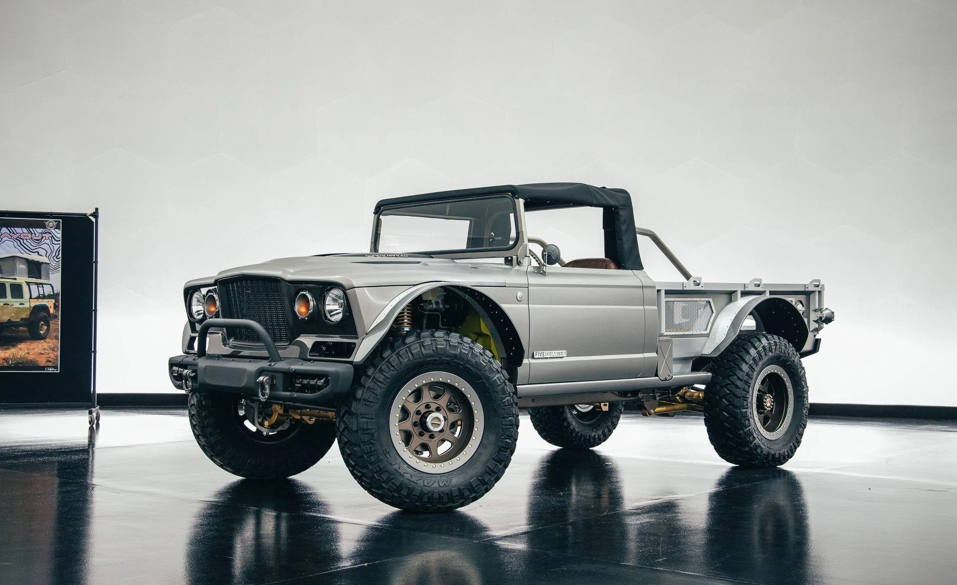 Jeep Gladiator Jeep Five-Quarter Concept Jeep Five-Quarter concept Gladiator 3