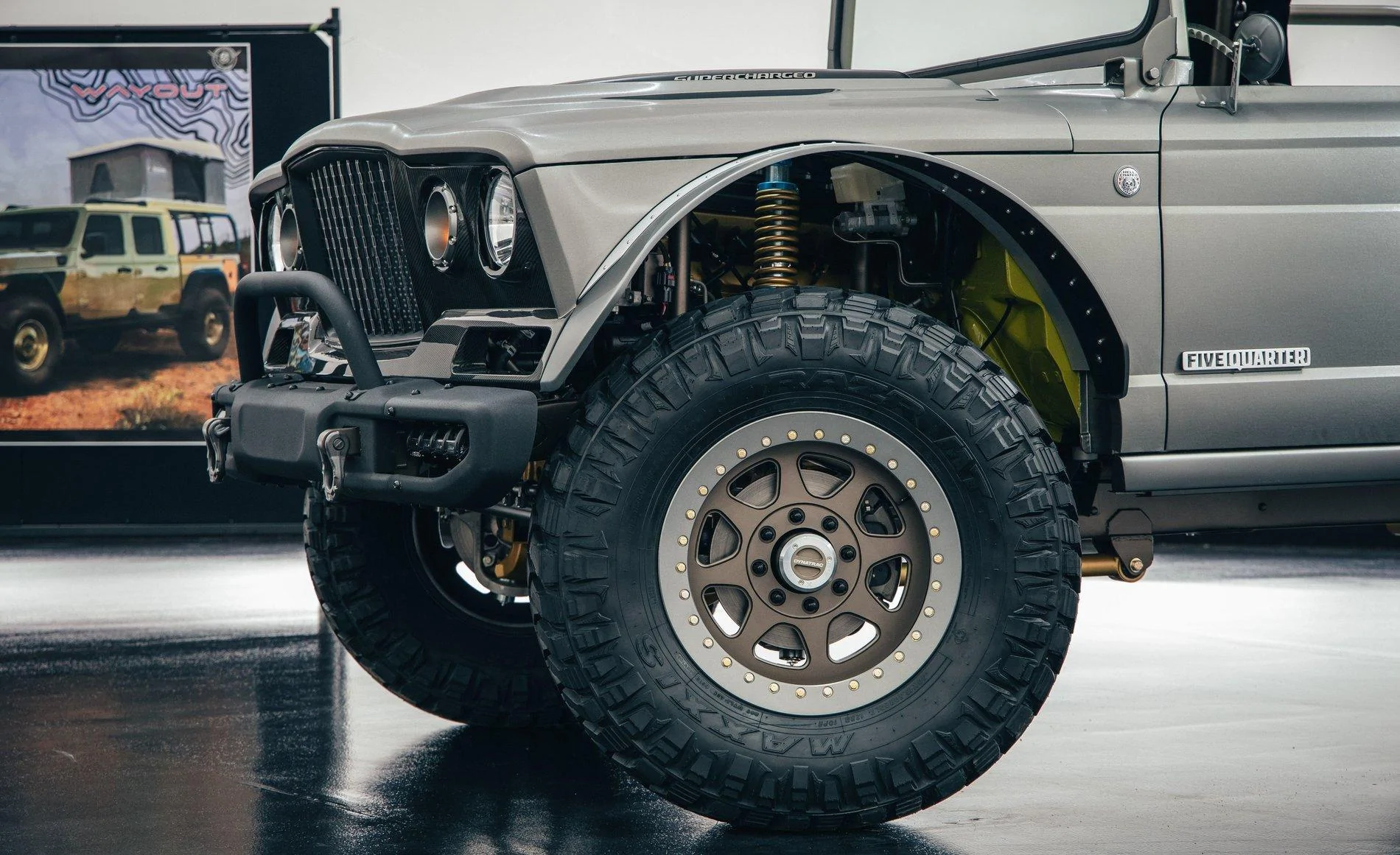 Jeep Gladiator Jeep Five-Quarter Concept Jeep Five-Quarter concept Gladiator 10