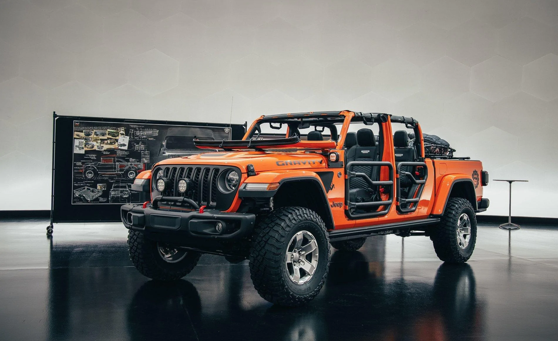 Jeep Gladiator Jeep Gladiator Gravity Concept jeep-gladiator-gravity-1