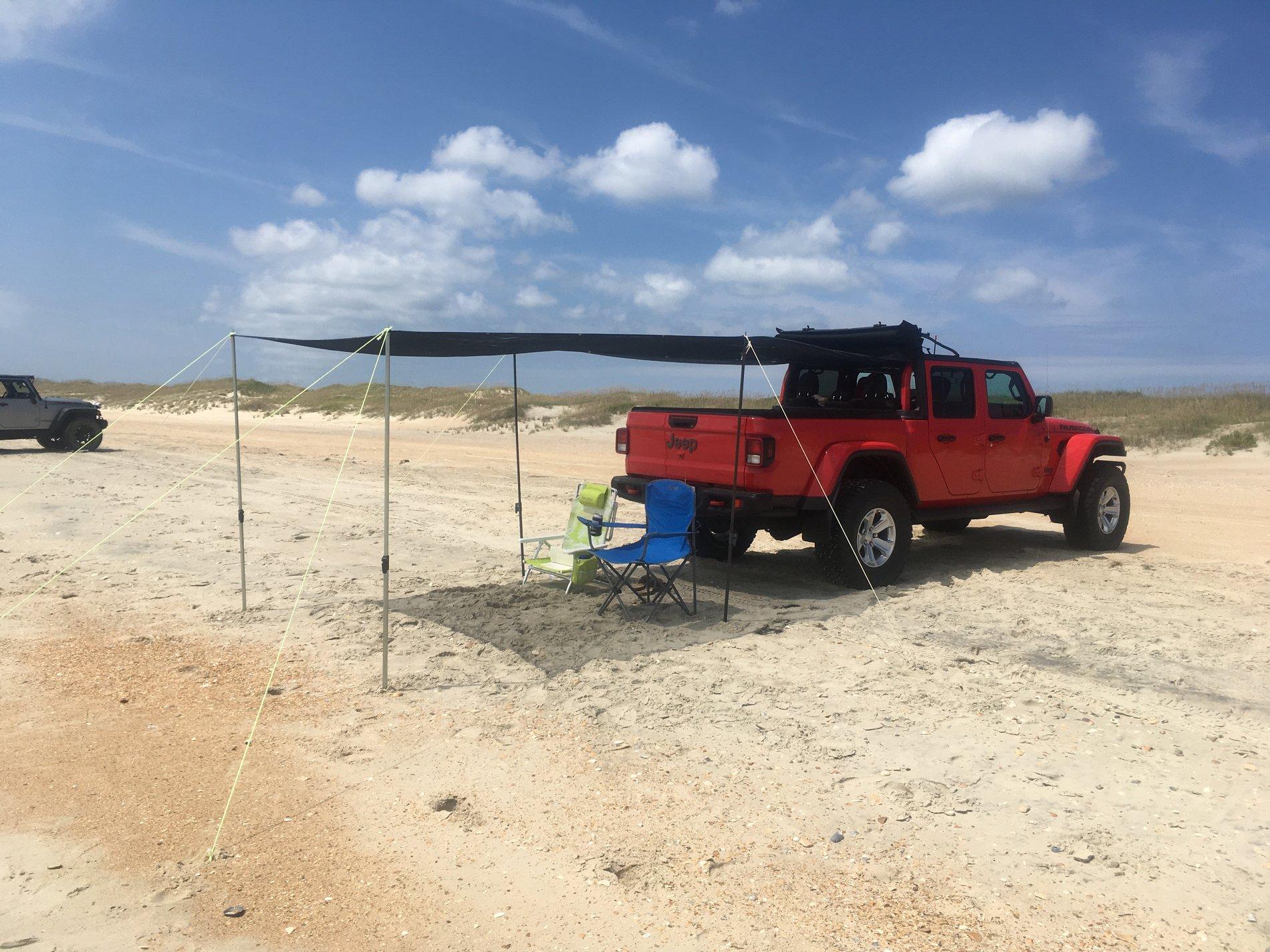 Jeep Gladiator DIY beach shade canopy? 201BFA5A-0D84-455D-974E-4B3CFF6537FF