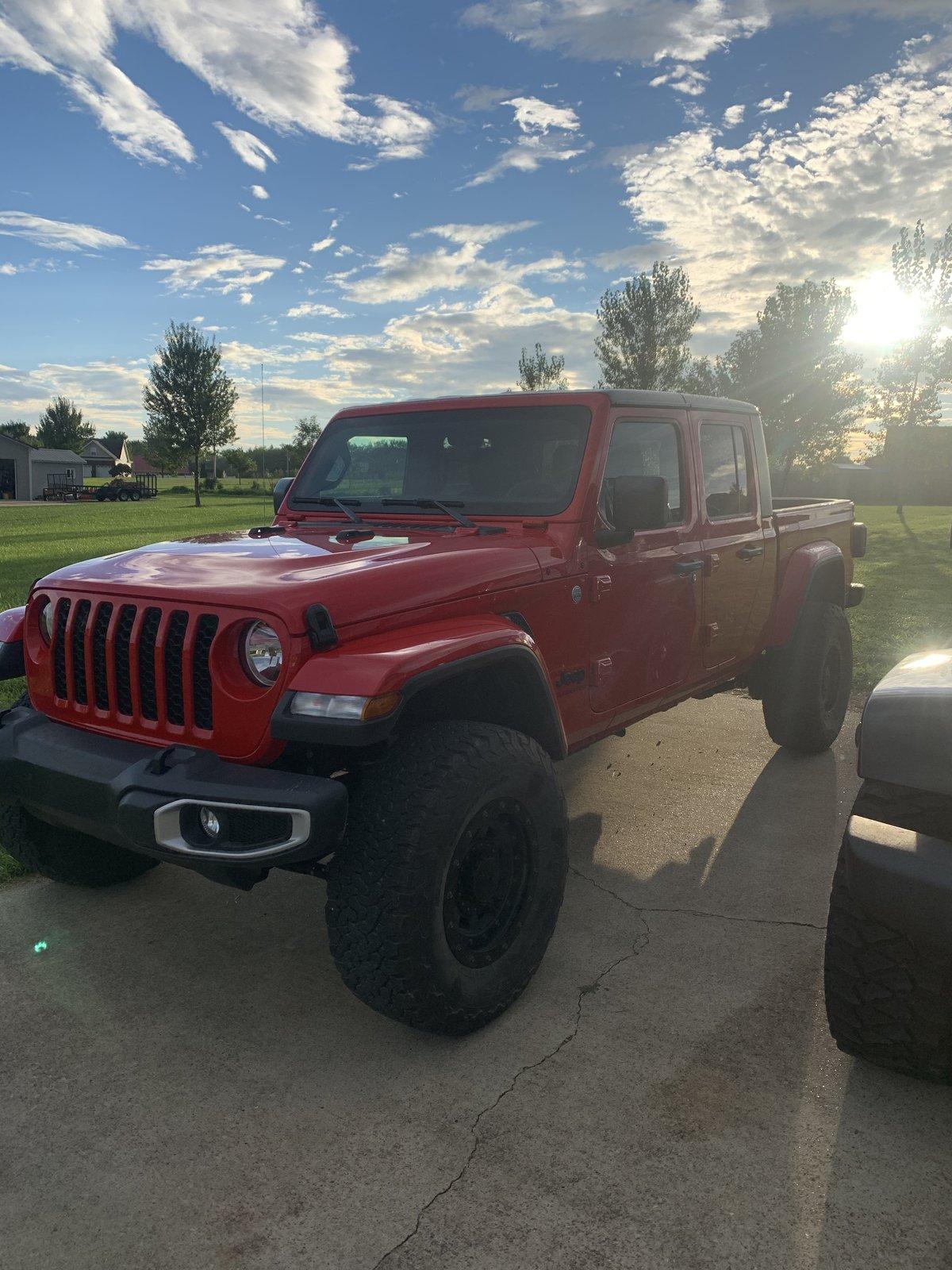 Jeep Gladiator West Kentucky Red Gladiator Build 120759DA-2634-420F-A2BD-8C36A46A888B