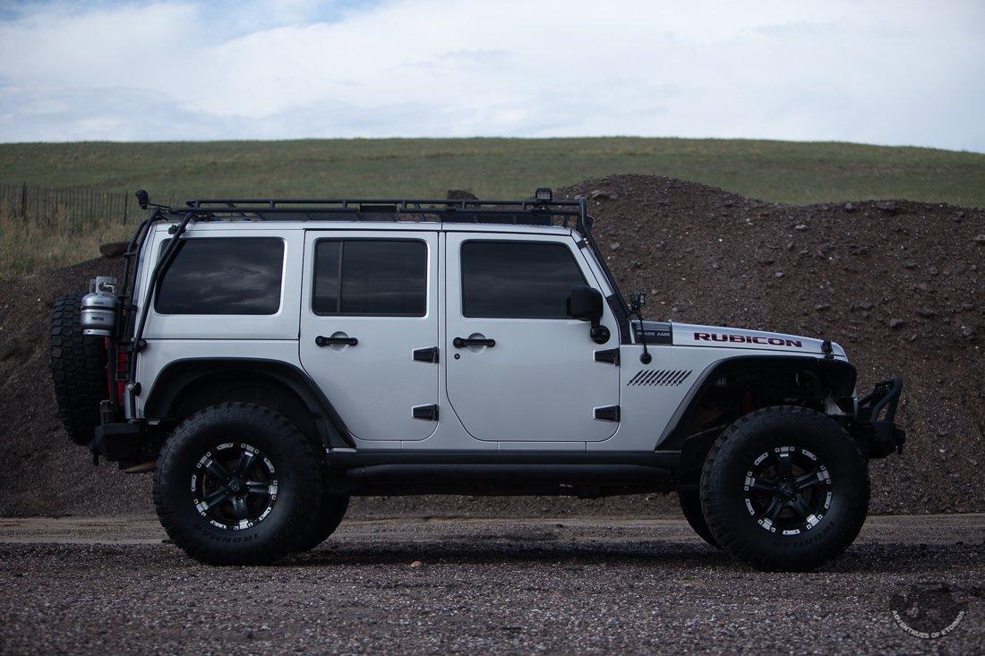 Jeep Gladiator 2012 JKUR - 37s, 4" lift, 5.13 gears, hydro steer, Warn wench hopl1te-5415-