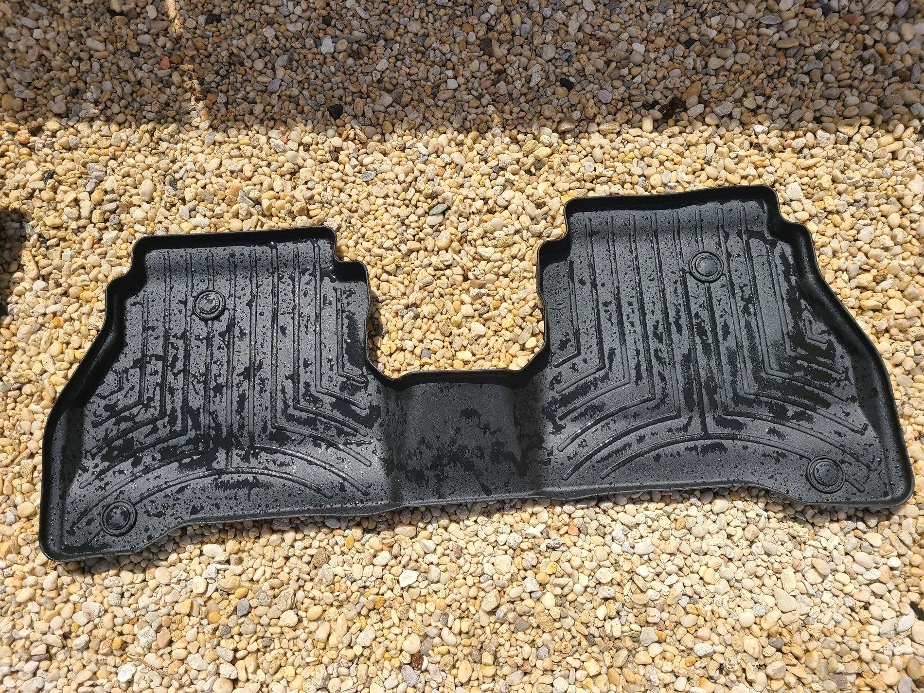 Jeep Gladiator 1st row Husky and 2nd row WeatherTech all weather mats 20200901_132027