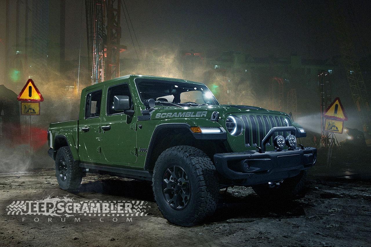 Jeep Gladiator 2021 Jeep Gladiator Official Specs & Info. Sarge, Nacho & Gecko Colors Added jt-jeep-wrangler-pickup-scrambler_front_green-