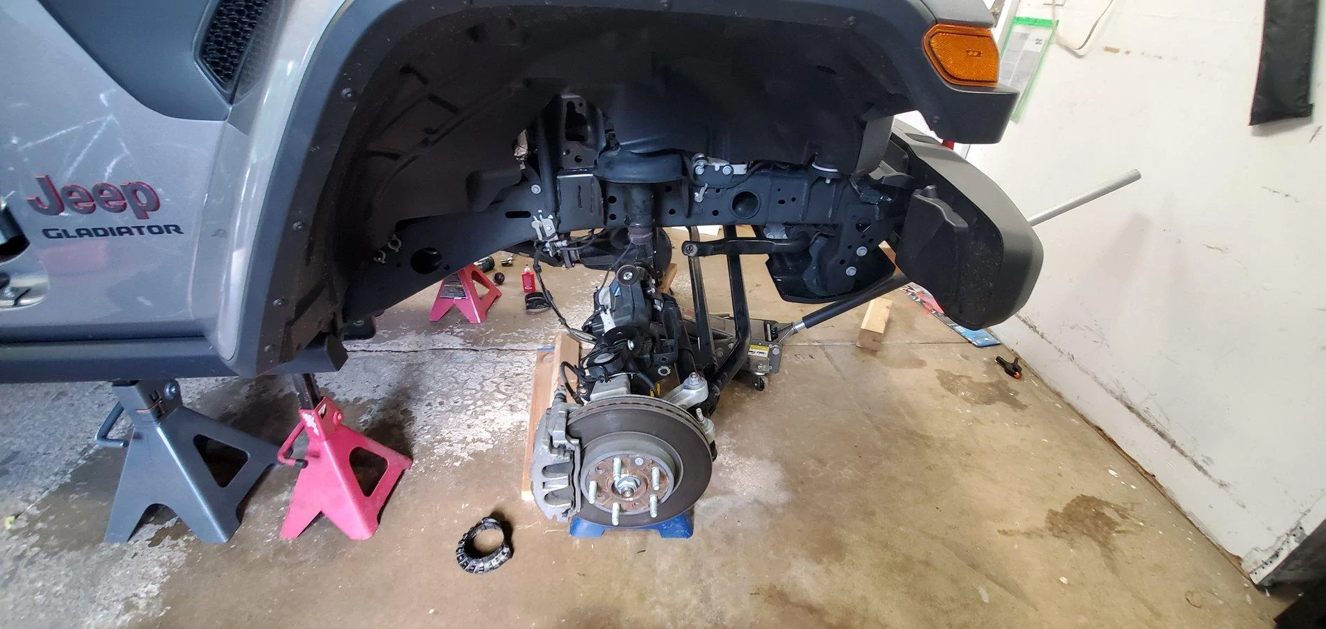 Jeep Gladiator Just Finished Rock Krawler Pro-X lift and new wheels and tires- Added offroad videos 20200829_094114