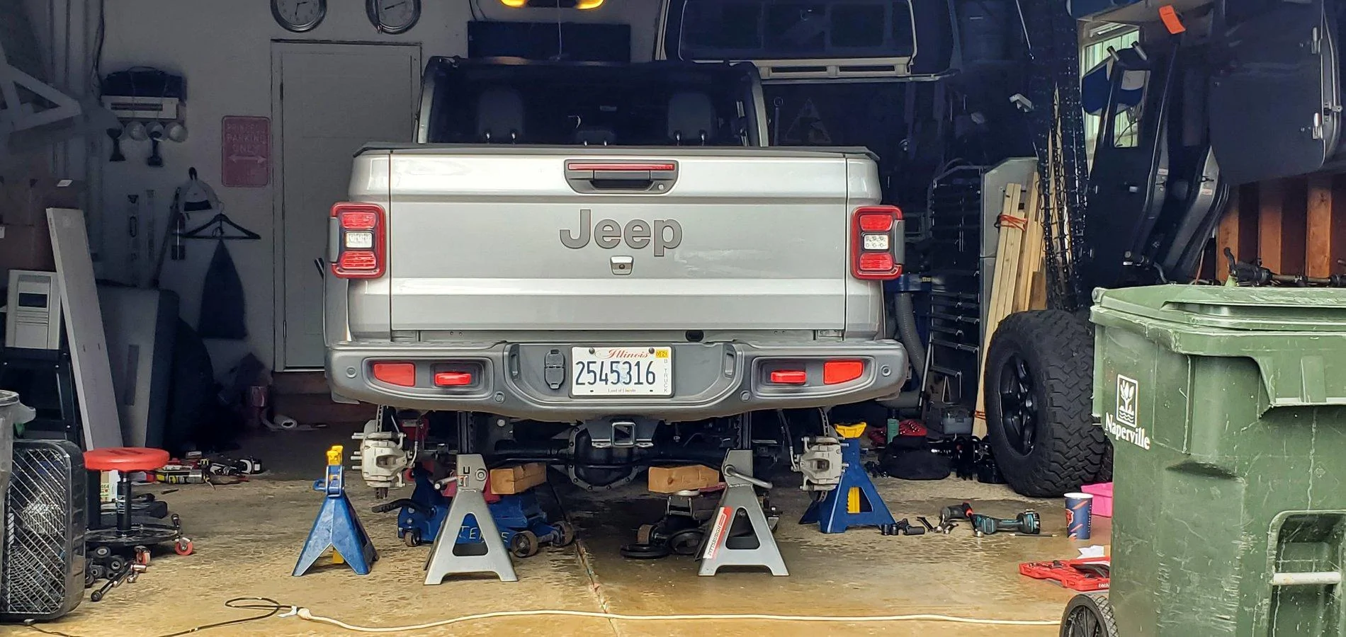 Jeep Gladiator Just Finished Rock Krawler Pro-X lift and new wheels and tires- Added offroad videos 20200830_145627