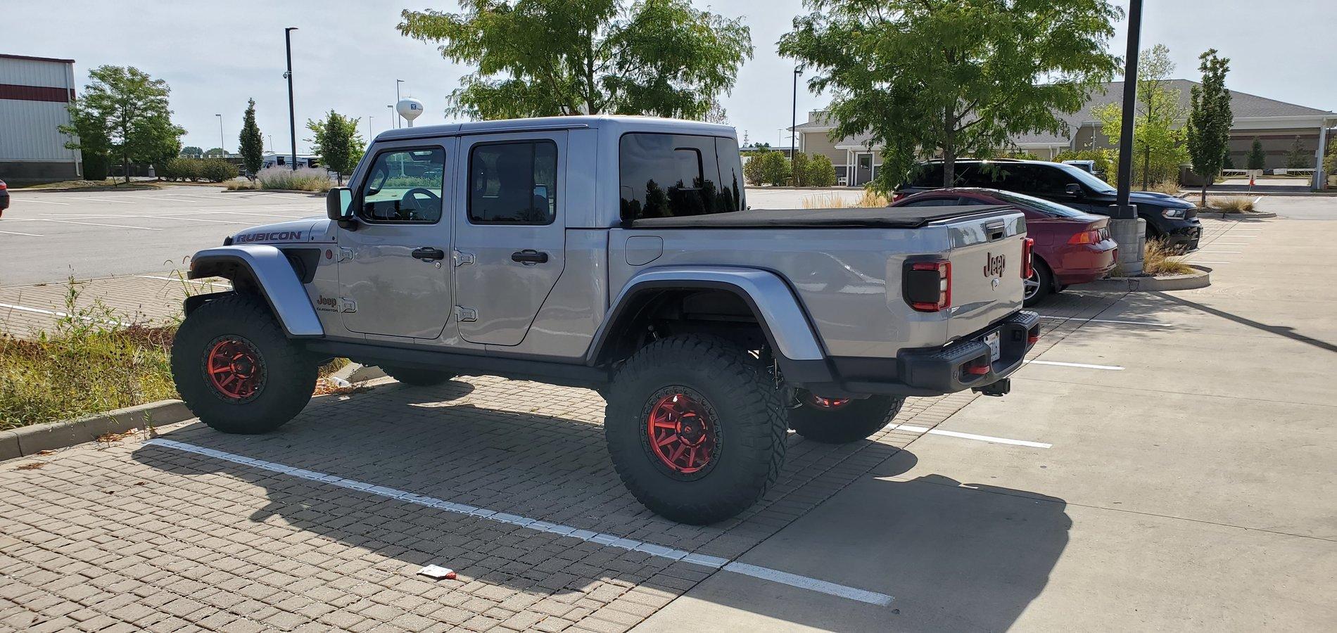 Jeep Gladiator Just Finished Rock Krawler Pro-X lift and new wheels and tires- Added offroad videos 20200902_114758