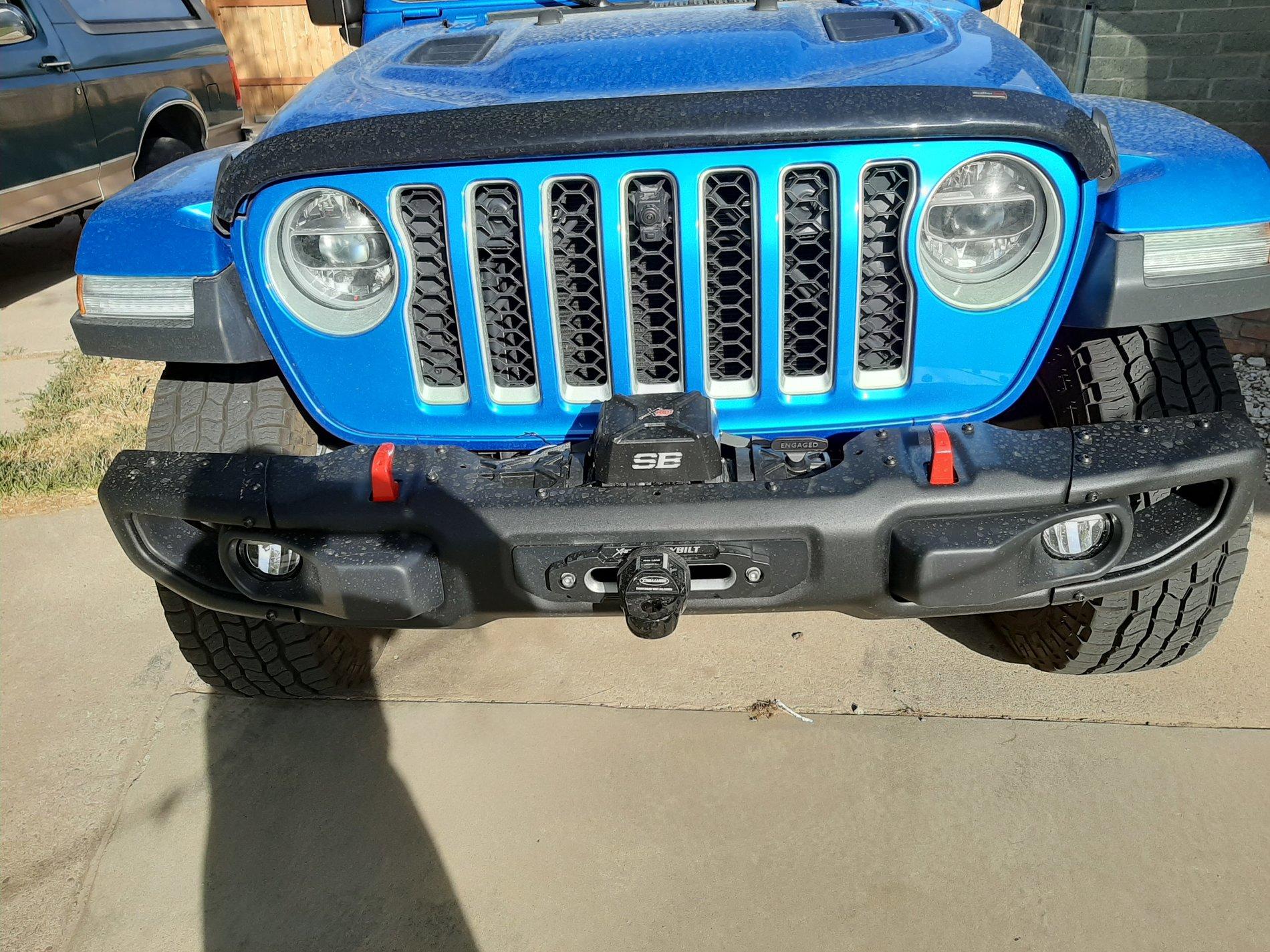Jeep Gladiator Added a winch and Rusty’s mounting plate 20200902_173903