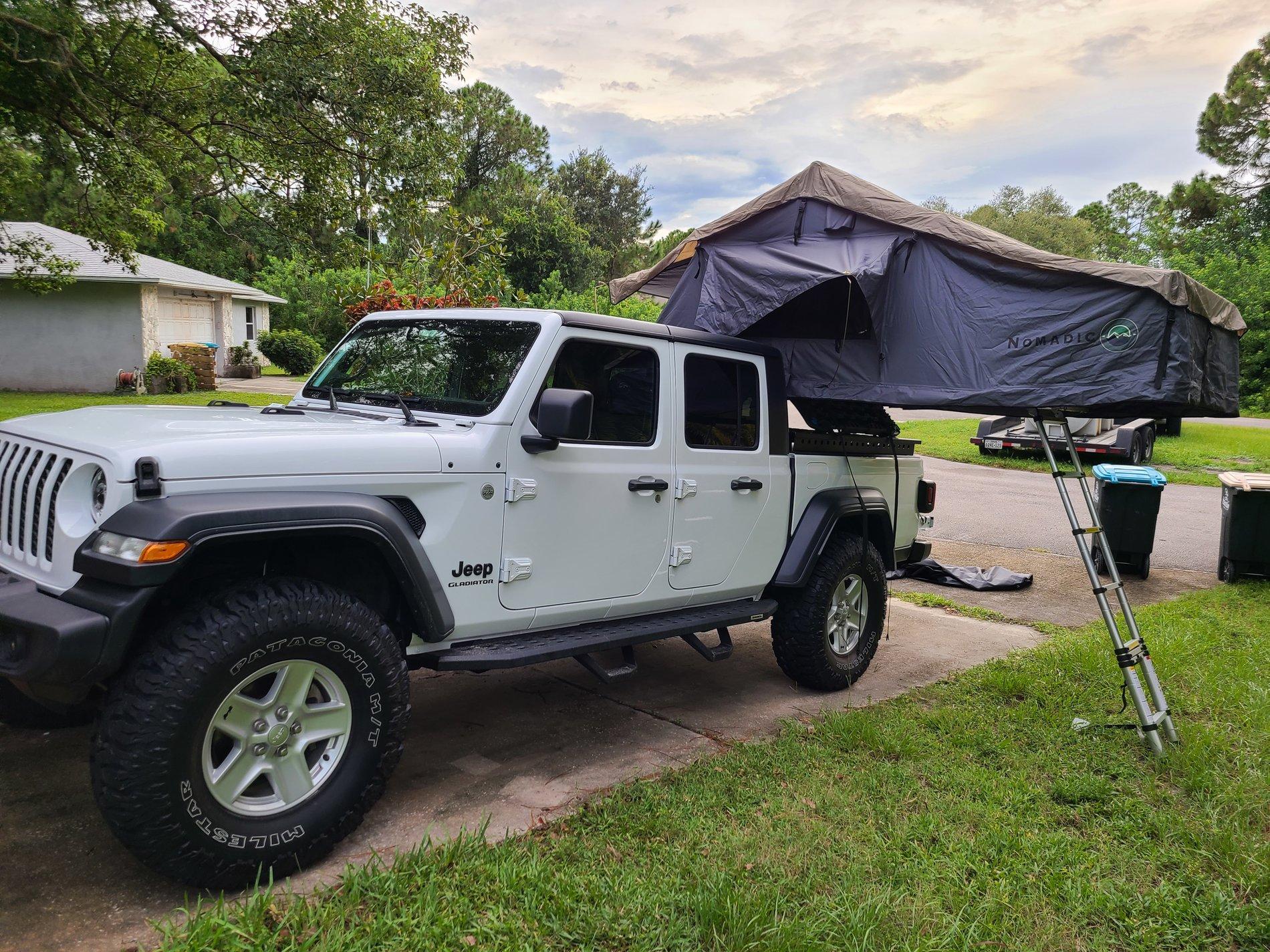 Jeep Gladiator JT Gladiator Upper Decker Hinged Cargo Basket Now Available! 20200830_191004