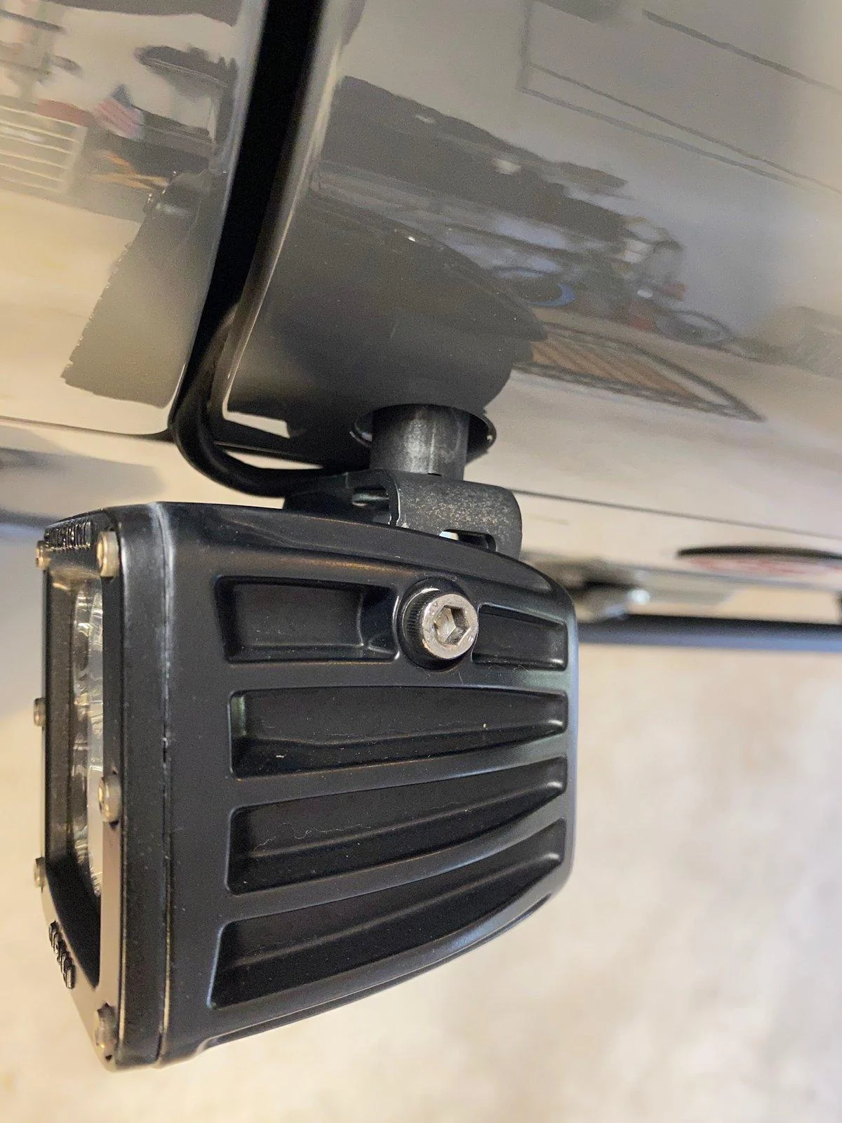 Jeep Gladiator Cowl lighting mounting solution 9500E978-E2E0-4A7B-83D7-F092FE5A291B