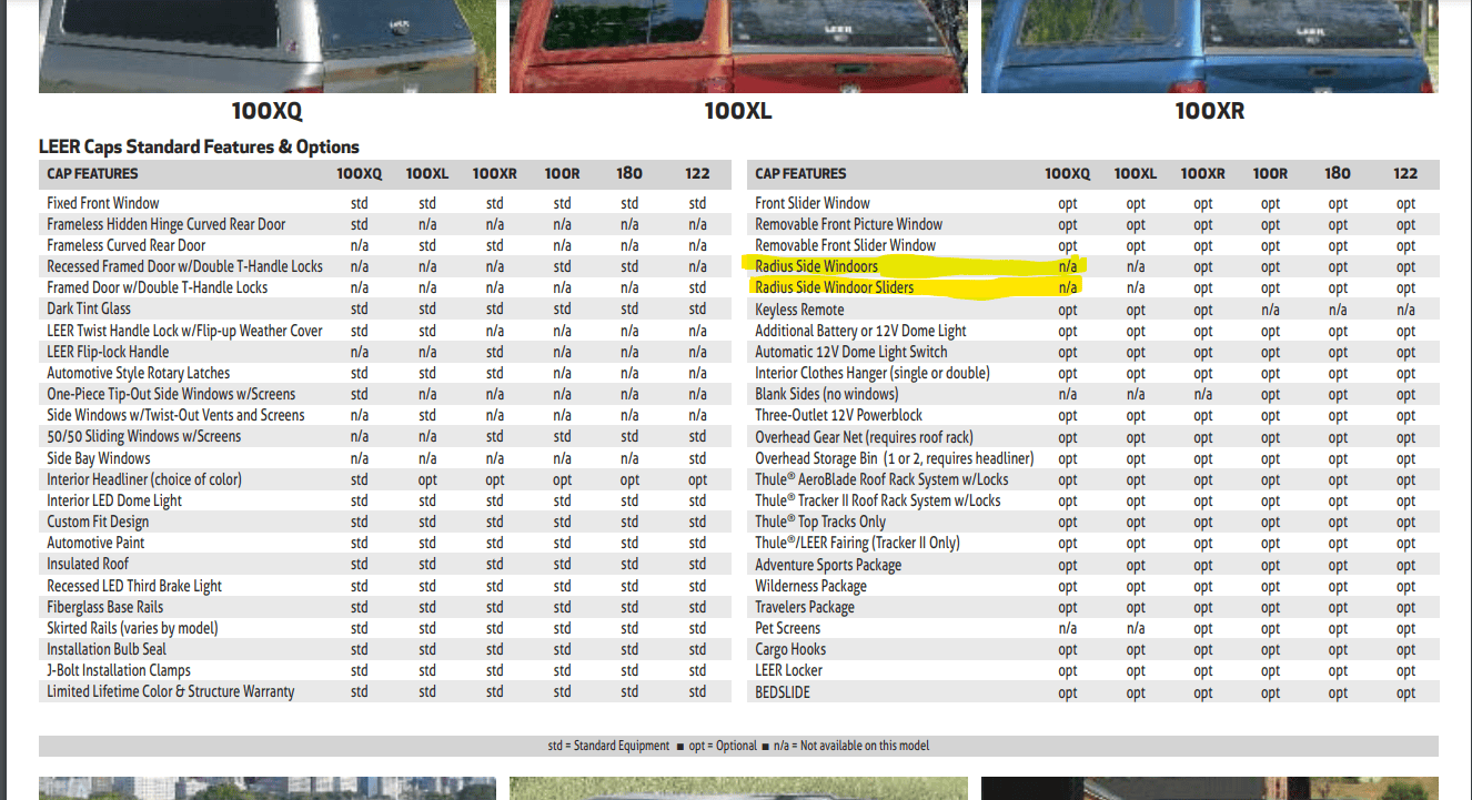Jeep Gladiator Leer Topper For The Gladiator LEER options