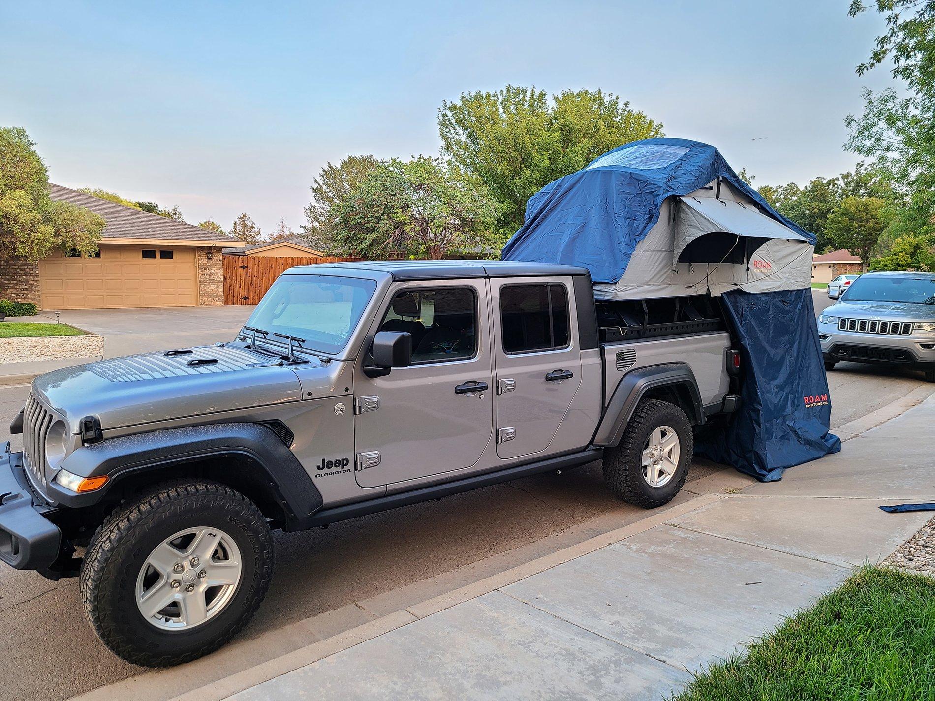 Jeep Gladiator Upper Decker & RTT installed 20200816_191548