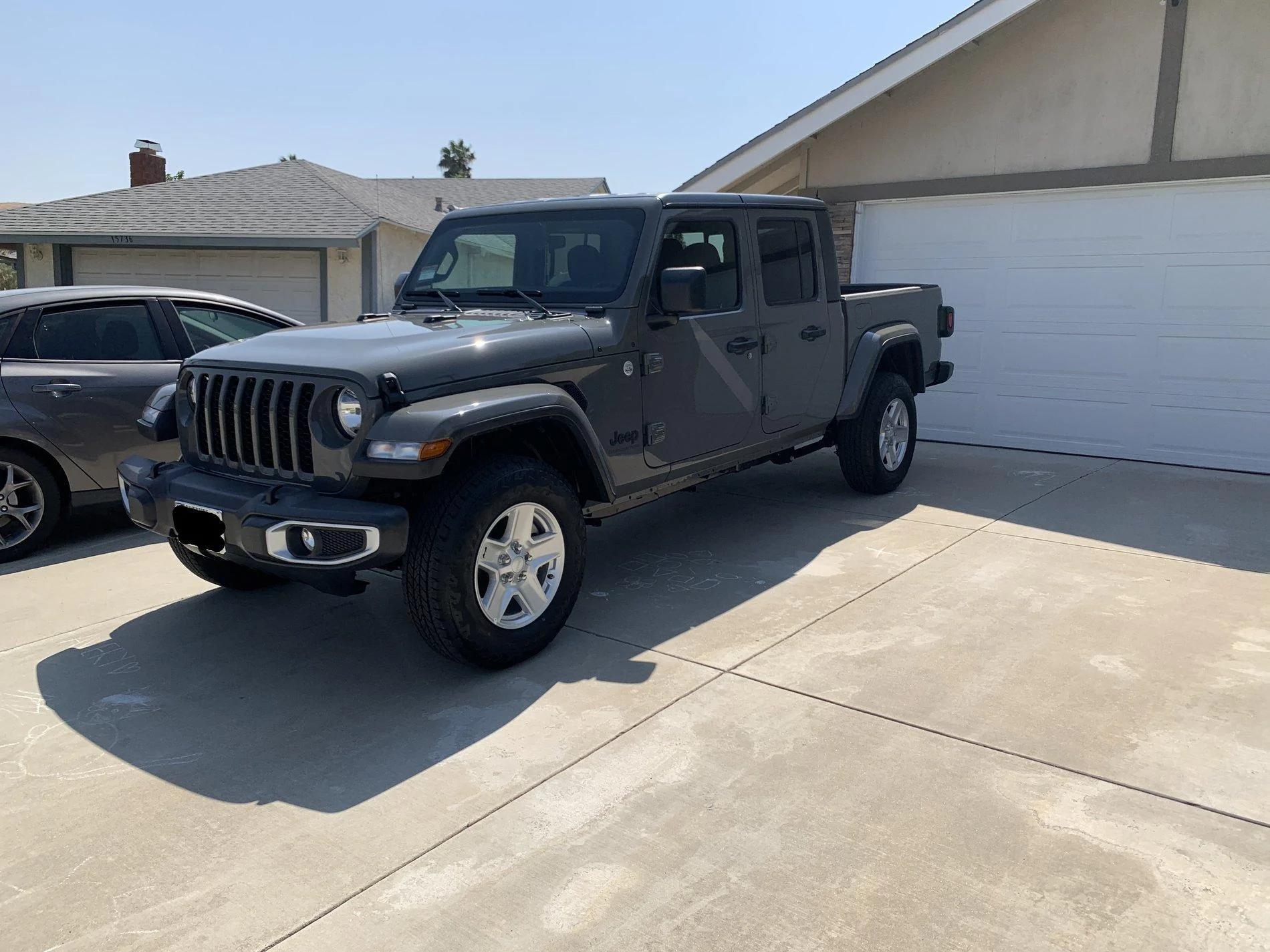 Jeep Gladiator First Jeep Build stock