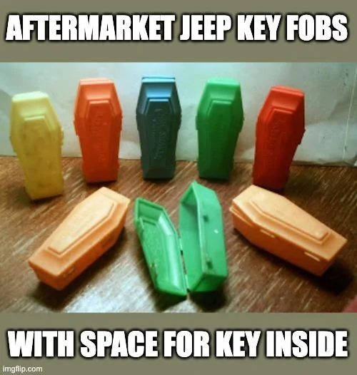 Jeep Gladiator Key Fob Follies 4ds8rr