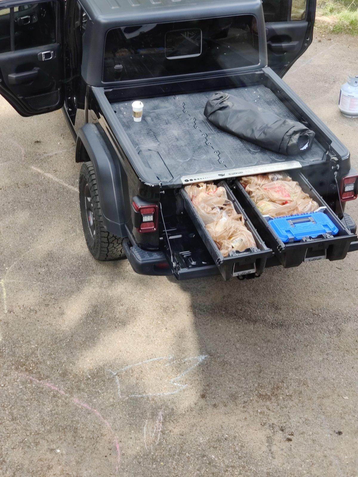 Jeep Gladiator Groceries in the Bed IMG_20200430_161819