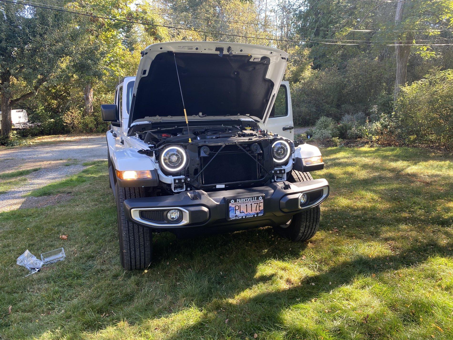 Jeep Gladiator Installed Oracle Oculus Bi-LED headlights..and Fog lights and Diode Dynamics side marker bulbs 39A76849-EA52-4600-AC0B-E372993087EA