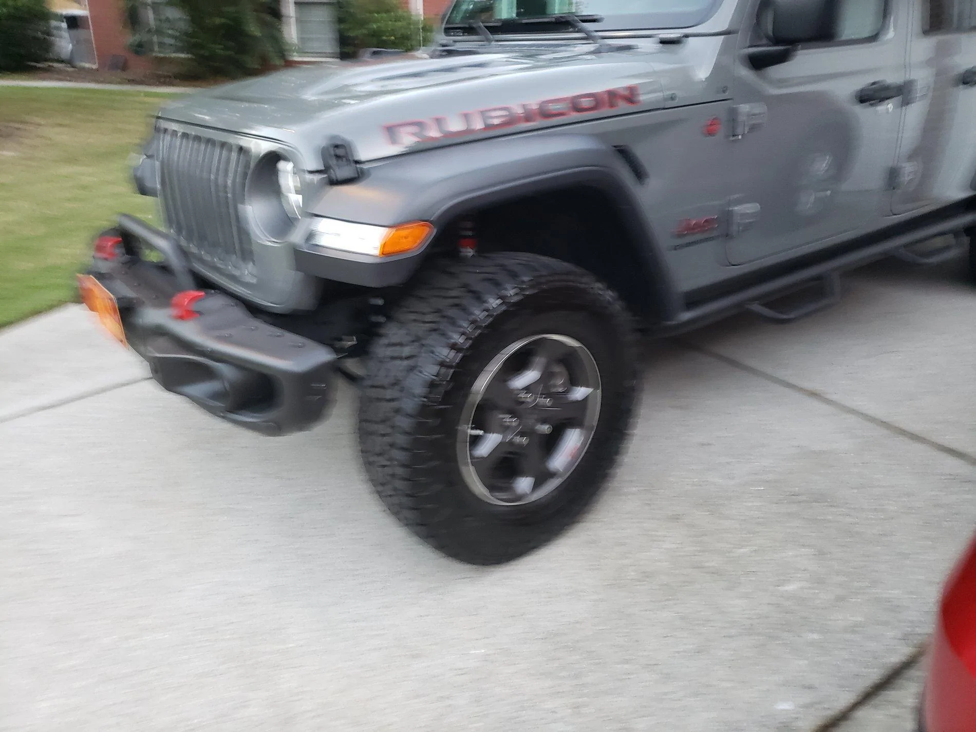Jeep Gladiator Push bar or hoop to stock bumper 20200905_195505