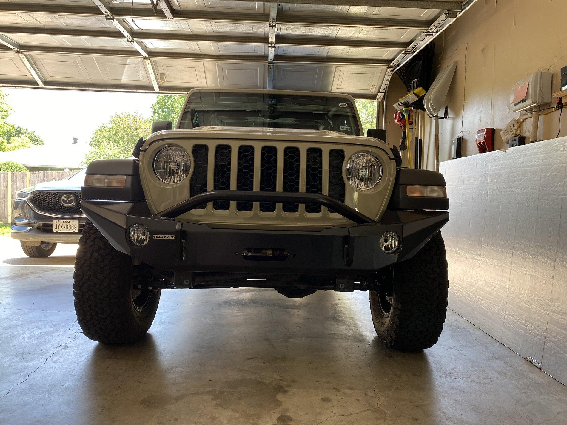 Jeep Gladiator Well this sped up my inquiry into getting a new bumper 486D5FCB-B236-4AAB-B812-BFC5C835266F