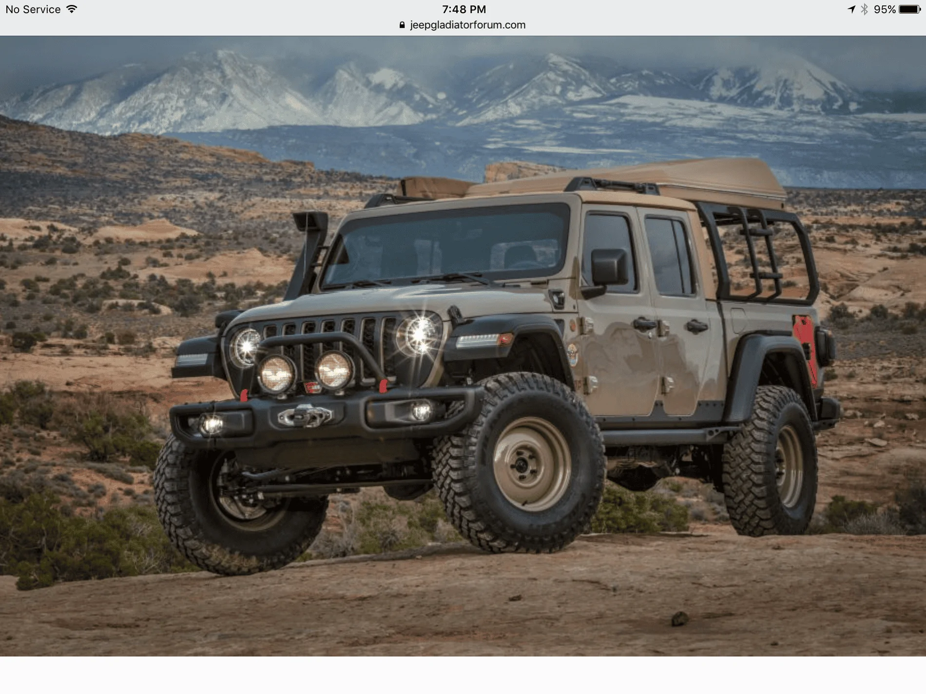 Jeep Gladiator Aftermarket Soft top? D18620E4-6981-48E7-965F-1812D037AD99