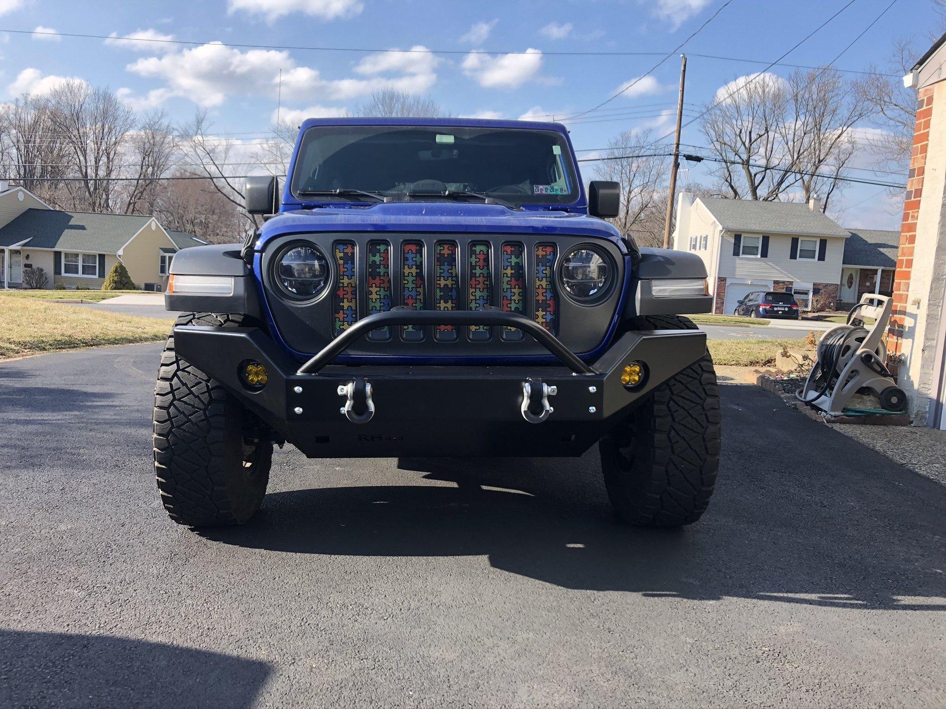 Jeep Gladiator Rock Hard 4x4 Patriot Series Full Width front bumper D70A10AD-3BC4-4905-ACA9-50FF1BE2695F