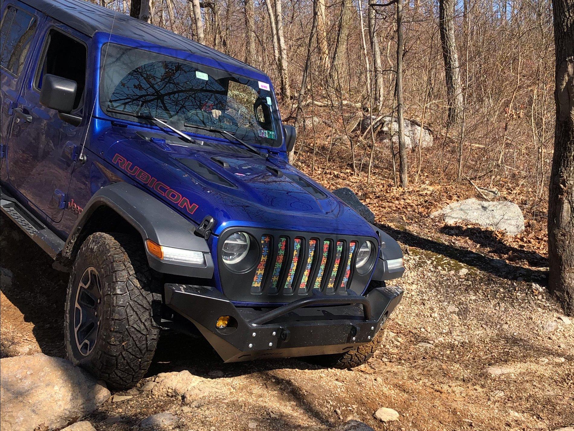 Jeep Gladiator Rock Hard 4x4 Patriot Series Full Width front bumper EB7C77E7-84C7-4D2D-BBAE-494075190516