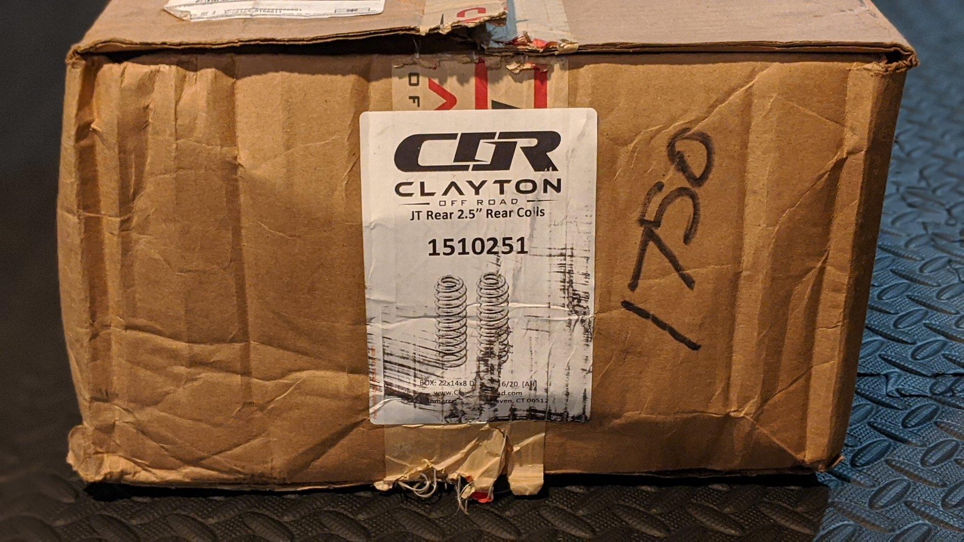 Jeep Gladiator Clayton Off Road 2.5" Triple Rate Rear lift coils - BRAND NEW - $150 00100lrPORTRAIT_00100_BURST20200909095003154_COVER