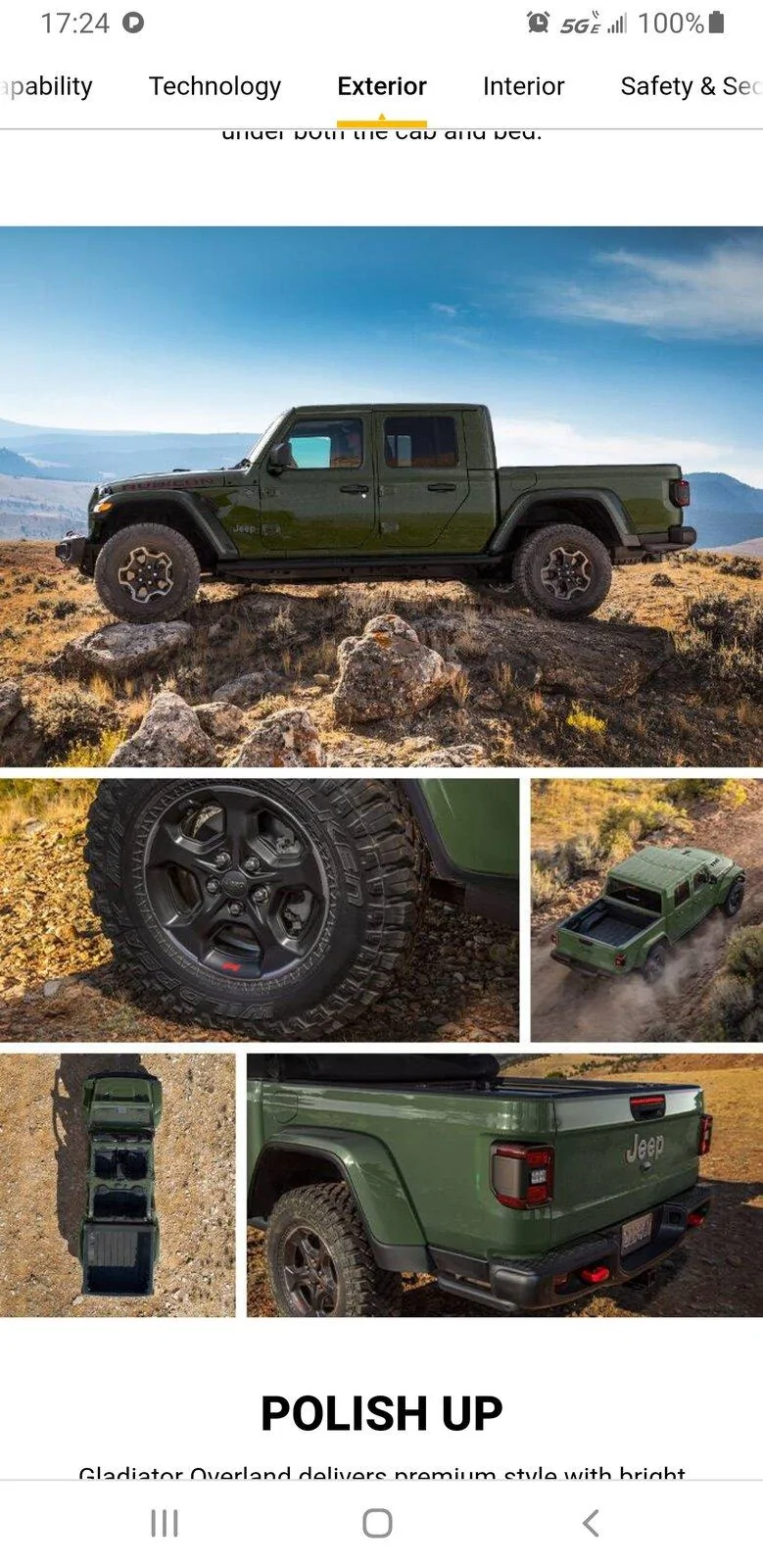 Jeep Gladiator 2021 Jeep Gladiator Build & Price is UP Screenshot_20200910-172408_Chrom