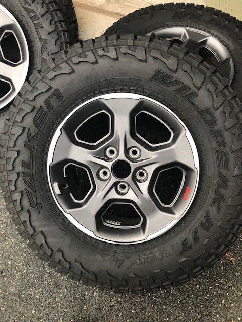 Jeep Gladiator Rubicon take offs and Falken Wildpeak ATs. Set of 4. image4