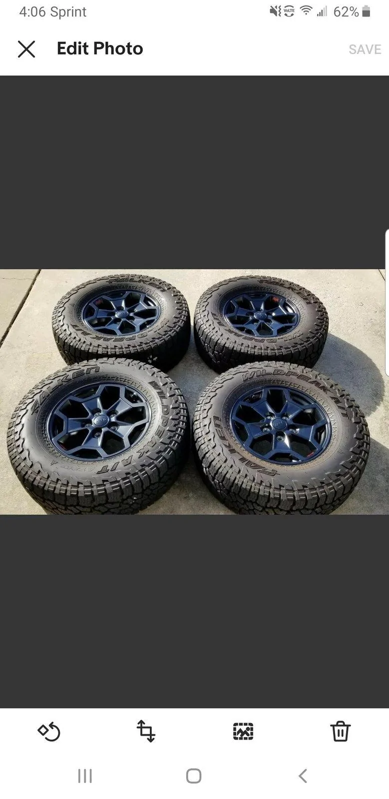 Jeep Gladiator Launch Edition Wheels/Faulken AT Tires/TPMS $1400 Screenshot_20200530-160605_eBay