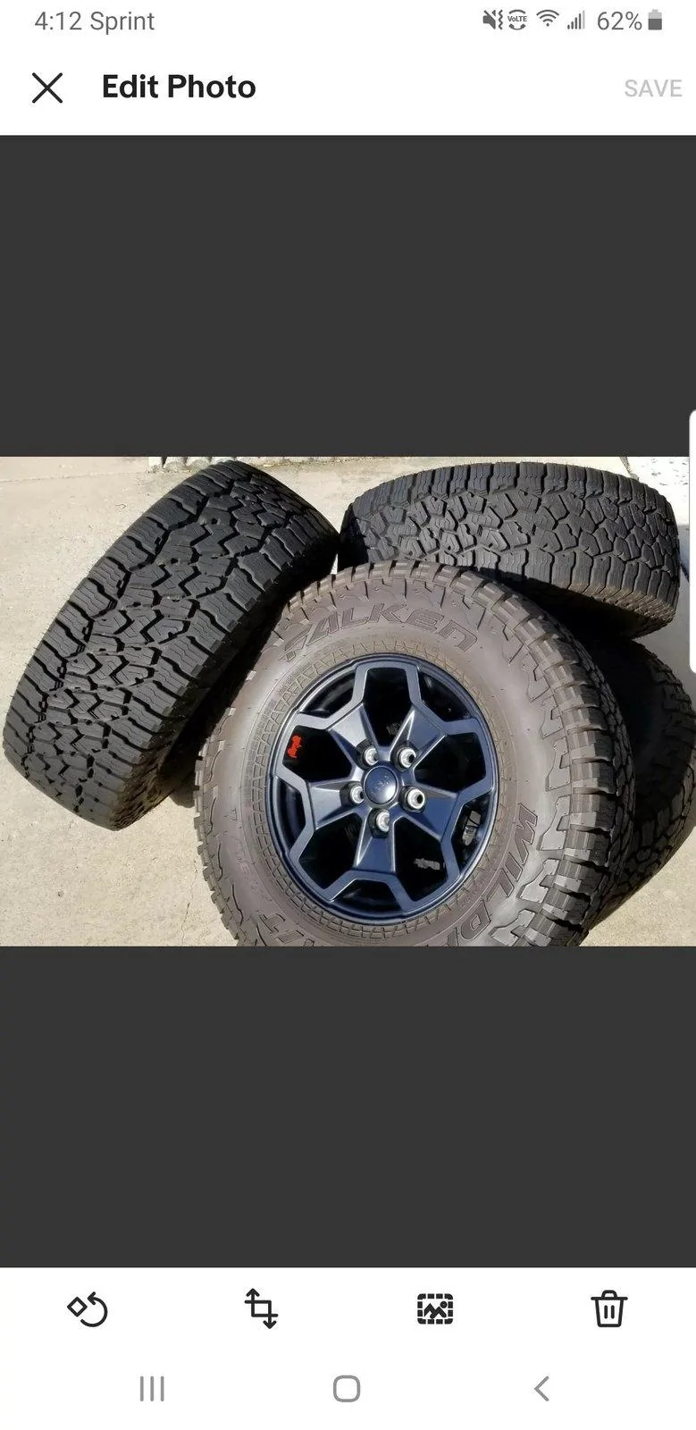 Jeep Gladiator Launch Edition Wheels/Faulken AT Tires/TPMS $1400 Screenshot_20200530-161256_eBay
