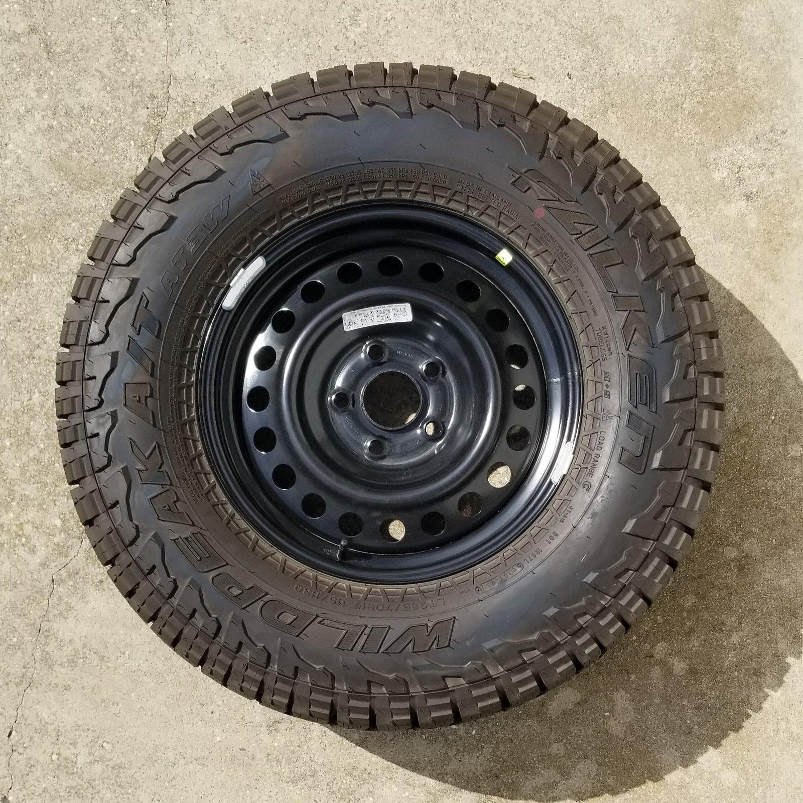 Jeep Gladiator Launch Edition Wheels/Faulken AT Tires/TPMS $1400 20200912_163305