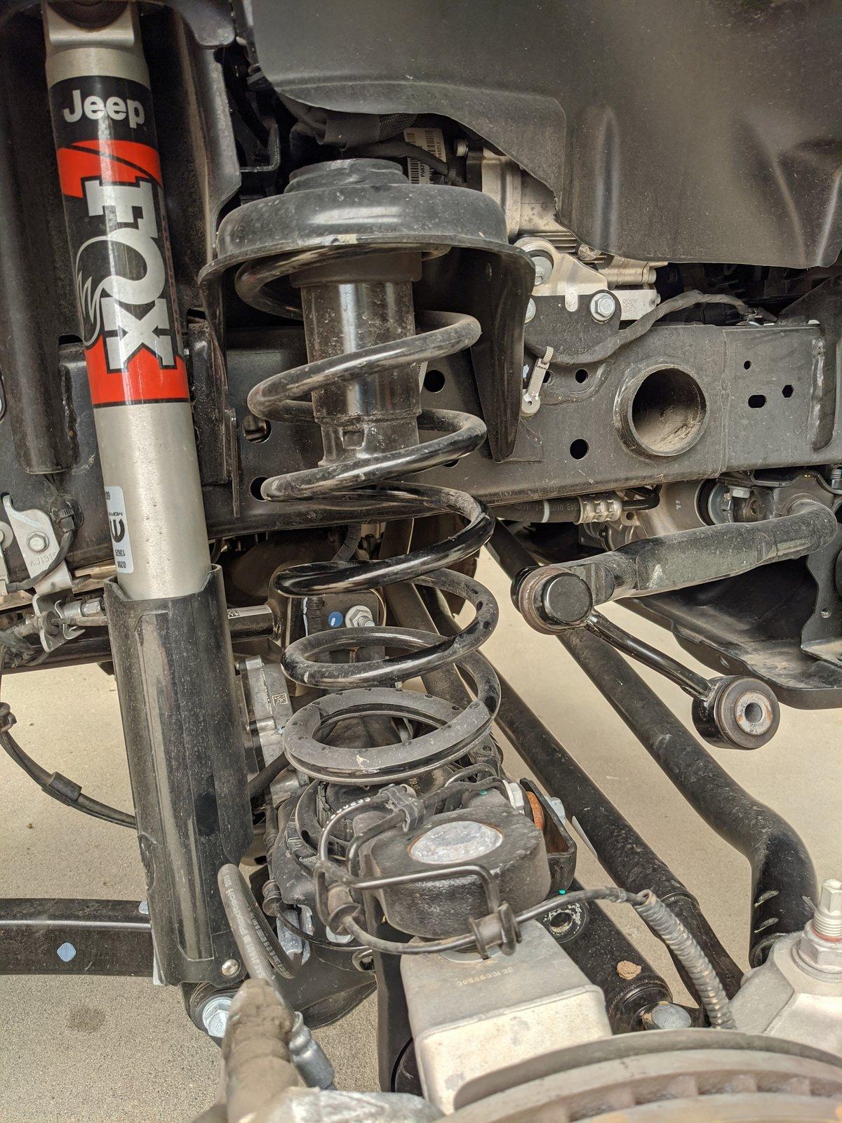 Jeep Gladiator Terraflex Progressive bump stop kit - ridiculously easy to install IMG_20200912_142732