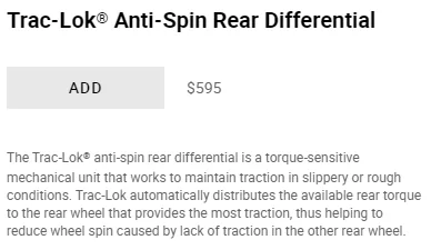 Jeep Gladiator Rear Differential for Overland Trim 1600061141754