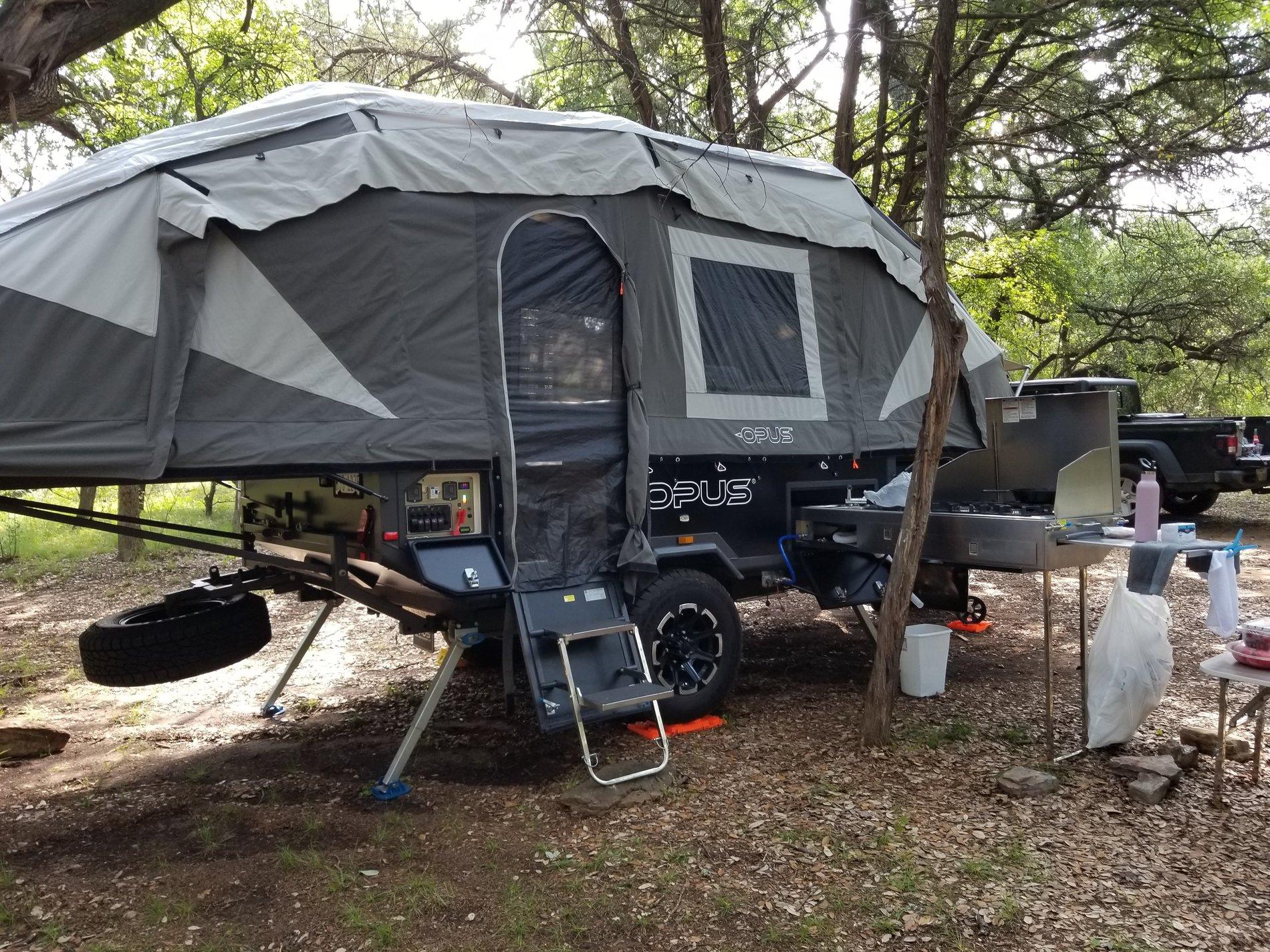 Jeep Gladiator Camping with your Gladiator Opus