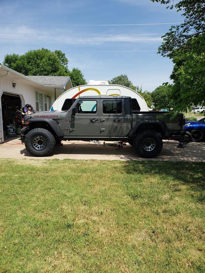 Jeep Gladiator Rock Krawler 3" X Factor JT System lift pre bumper
