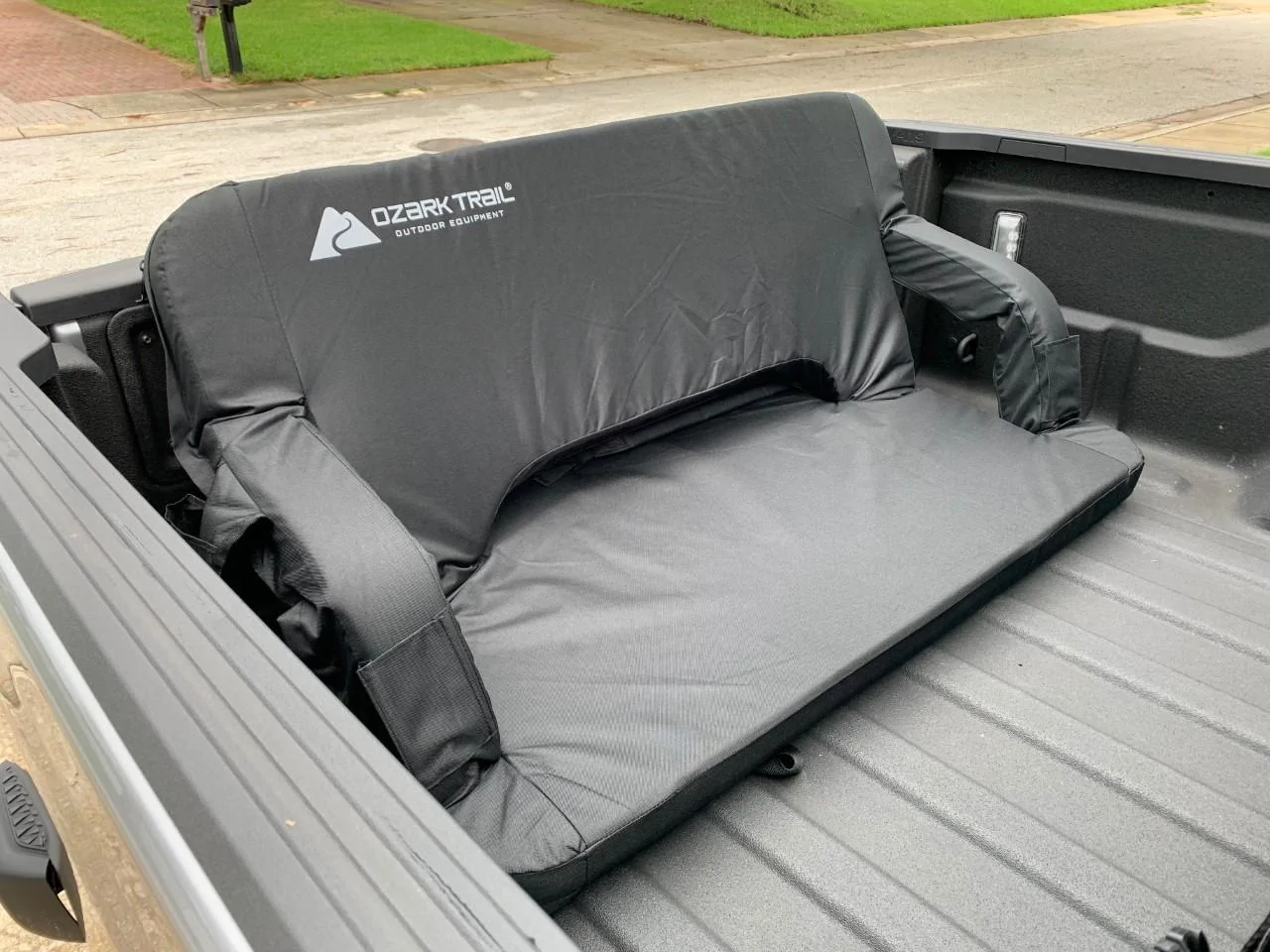 Jeep Gladiator The must have JT tailgate accessory! Padded truck tailgating couch (Ozark Trail) thumbnail_IMG_7446