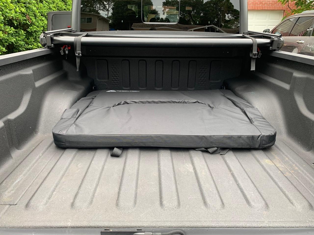 Jeep Gladiator The must have JT tailgate accessory! Padded truck tailgating couch (Ozark Trail) thumbnail_IMG_7444