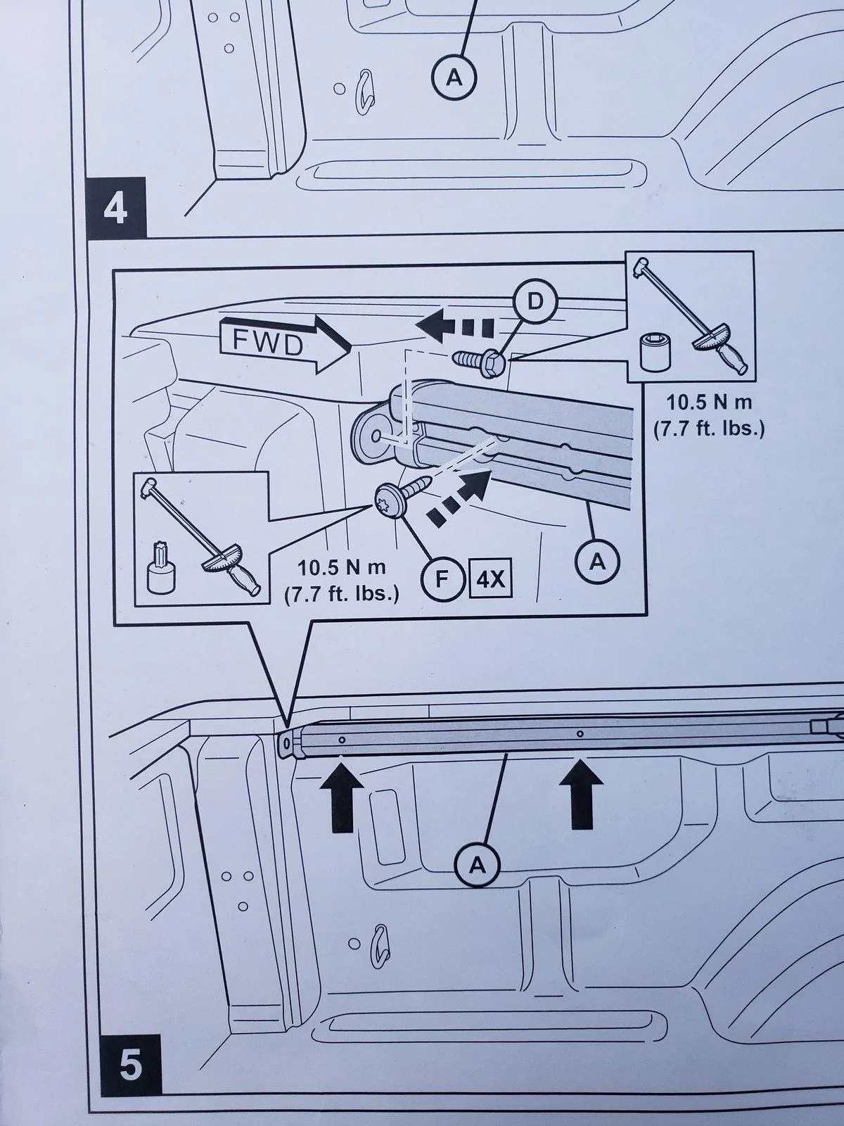 Jeep Gladiator Mopar Trail Rail Kit Installation 20200914_191715