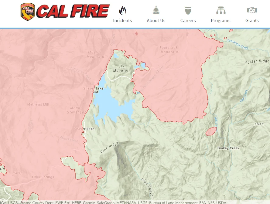 Jeep Gladiator Norcal fires. shaver-fir