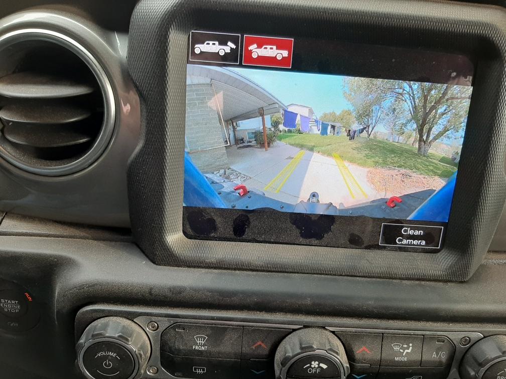 Jeep Gladiator Factory trail camera install? EXWOWFR